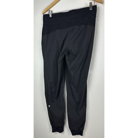 *Flawed Lululemon Dance Studio Jogger 29" Pants Black Drawstring Women's Size 8 - Picture 13 of 16